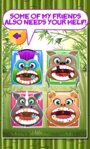 Crazy Little Mutant Animal Dentist – Ninja Tooth Games for Kids Free 3