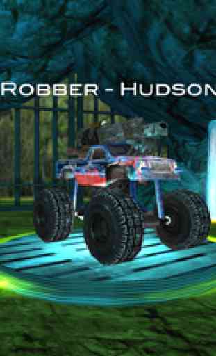 Crazy Monster Truck Fighter Run - A real death rider driving racing game 2