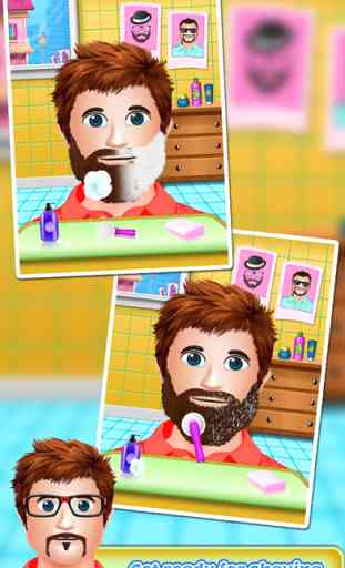 Crazy Prince Beard Salon for boys - It’s Messy Moustache & Shaving Barber Game 1