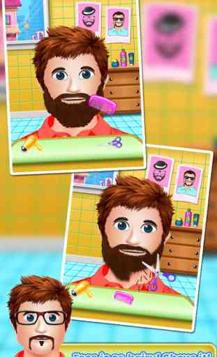 Crazy Prince Beard Salon for boys - It’s Messy Moustache & Shaving Barber Game 4