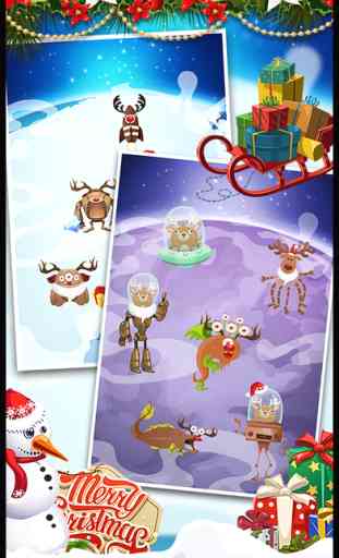 Crazy Reindeer Clicker Evolution - Best addicting christmas mutant money tree game 1