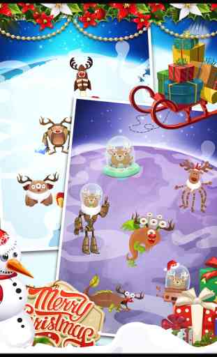 Crazy Reindeer Clicker Evolution - Best addicting christmas mutant money tree game 4