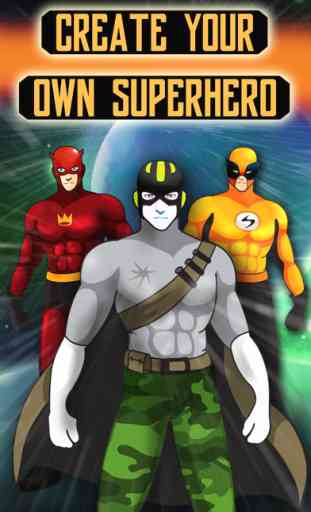 Create Your Own Man Superhero – The Super Hero Character Costume Creator for Kids Free 1