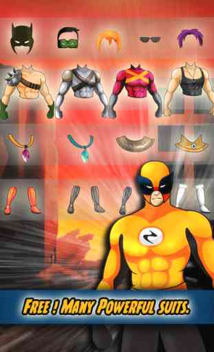 Create Your Own Man Superhero – The Super Hero Character Costume Creator for Kids Free 3