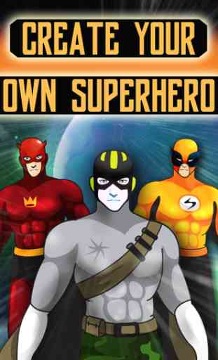 Create Your Own Man Superhero – The Super Hero Character Costume Creator for Kids Free 4