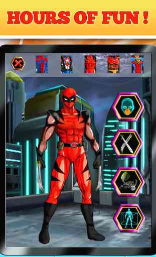 Create Your Own Superhero - Free Hero Character Costume Maker Dress Up Game 1