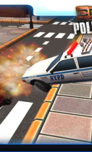 Crime City Police Car Chase 3D - Drive Cops Vehicles and Chase the Robbers 2