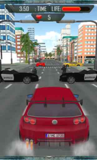 Crime City Police Car Chase: Auto Theft & Real Action Shooting Game 1