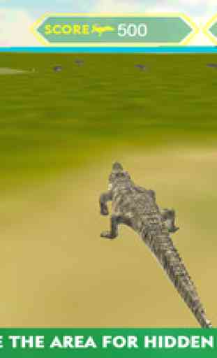 Crocodile Attack Simulator 3D – steer the wild alligator and hunt down farm animals 1