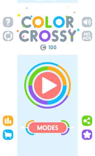 Color Crossy - Endless switch and cross shape game 1