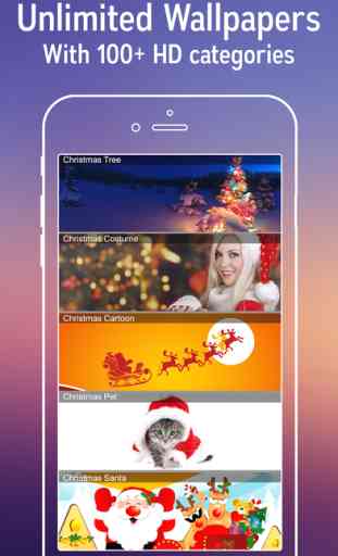 Colorful Christmas Wallpapers & Ringtones - HD Backgrounds & Unlimited Christmas Carols Free 4