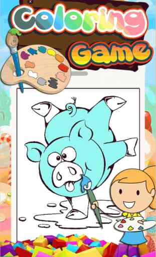 Coloring For Toodlers Free Piggy Pig 2