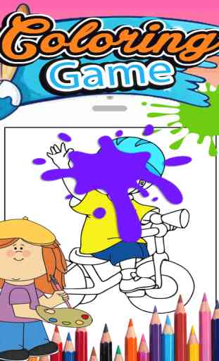 Coloring Games Caillou Version 3