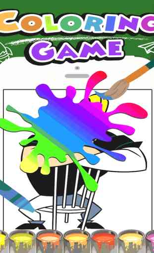 Coloring Games Jhonny Bravo Version 3