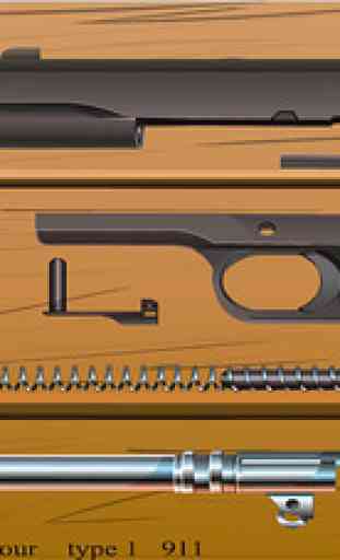 Colt M1911 Gun Builder & Shooting Training - 3D Gunshot Simulator Game 2