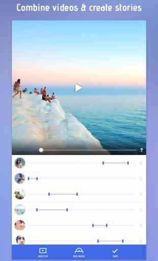 Combine Video Clips for Instagram with Video Slideshow Pro 1