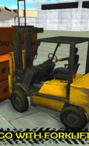 Construction Forklift Crane Driver 3D Simulator 1