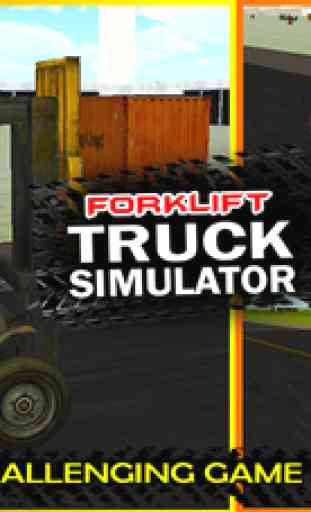 Construction Forklift Crane Driver 3D Simulator 2