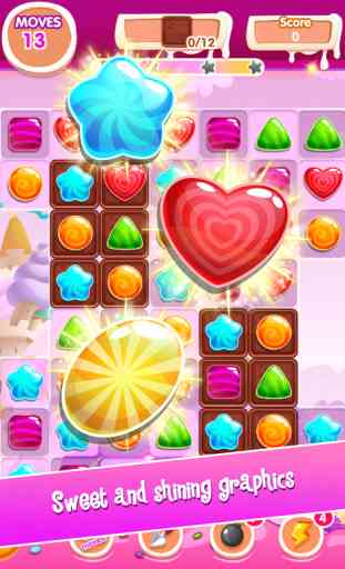 Cookie World Mania - Best Clickers Match 3 Games 3