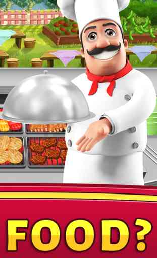Cooking Scramble: BBQ! 2 - Burger Fever Food Chef 2