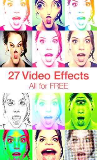 CoolCam Video: Free movie effects + camera filters 1