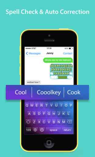 CooolKey - custom keyboard, customizes color and theme 2