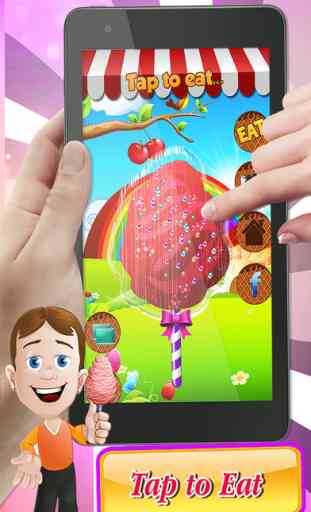 Cotton candy maker – eating for Girls kids & teens 2