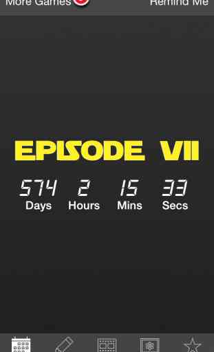 Countdown - Star Wars: Episode VII Edition 1
