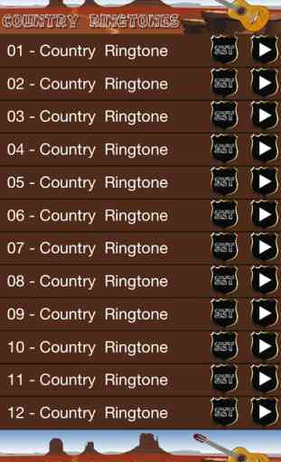 Country Music Ringtones and Text Tones for iPhone 3