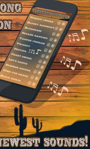 Country Music Ringtones – Sounds, Noise.s and Melodies for iPhone 2