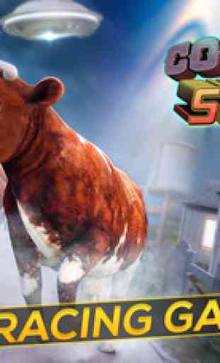 Cow Simulator Game: Free City Animal Running Games 1