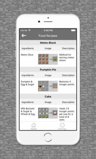 Crafting Guide for MCPE 2