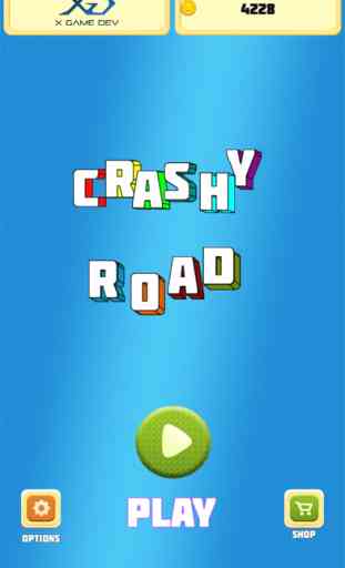 Crashy Road - Flip the Rules crash into the cars! 1