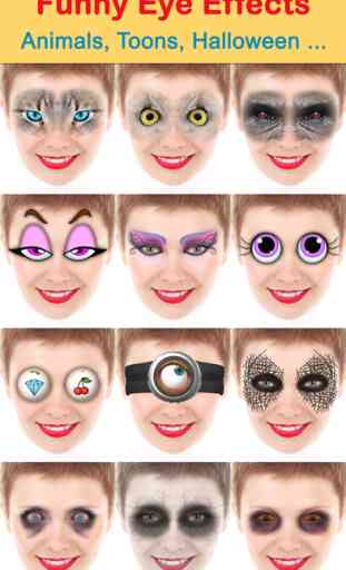 Crazy Bug Eyes Changer Booth : Funny Eye Makeup 1