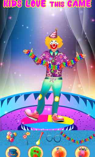 Crazy Circus Clowns - Dress Up Game 4