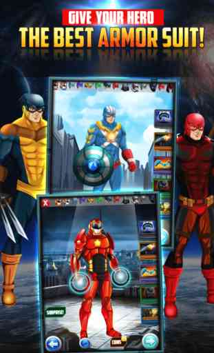 Create a Character Super-Hero Free Games For Boys 3
