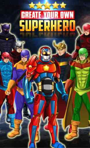 Create a Character Super-Hero Free Games For Boys 4