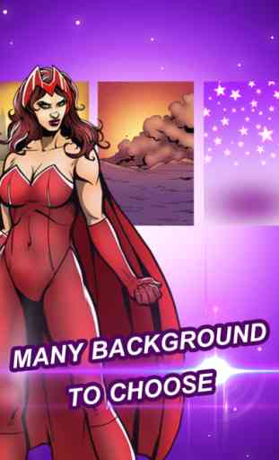Create Female SuperHero Comics Woman SuperGirl DressUp 3