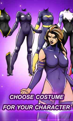 Create Female SuperHero Comics Woman SuperGirl DressUp 4