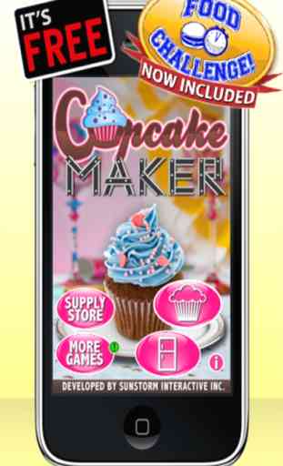 Cupcake Maker Games - Play Make & Bake Sweet Crazy Fun Cupcakes Free Family Game! 1