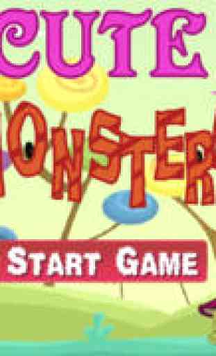 Cute Monsters Mania Dash - Tiny Balloon Heroes (Top Best Free Kids Games) 2