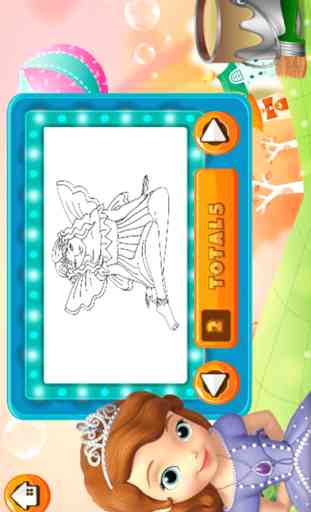 Cute Princess Coloring Book - All In 1 Fairy Tail Draw, Paint And Color Games HD For Good Kid 2