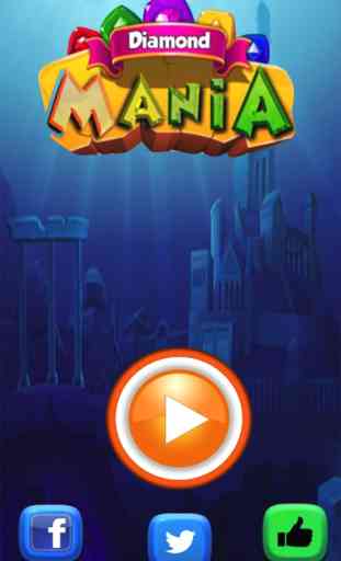 Diamond mania -The best match 3 puzzel game for kids and family 1