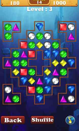 Diamond mania -The best match 3 puzzel game for kids and family 3
