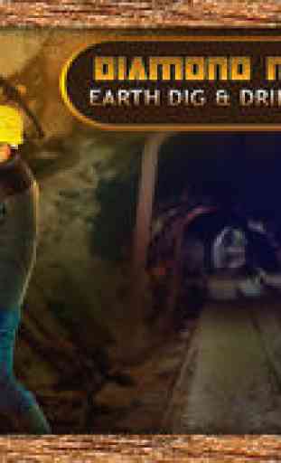 Diamond Mine Panic : Earth Dig & Drill your way out -Free Edition 1