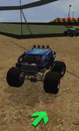 Dirt Monster Truck Racing 3D - Extreme Monster 4x4 Jam Car Driving Simulator 2