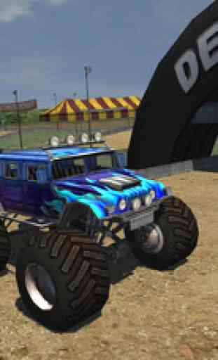 Dirt Monster Truck Racing 3D - Extreme Monster 4x4 Jam Car Driving Simulator 3