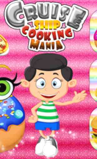 Cruise Ship Cooking Mania - Kids Food baking story 4