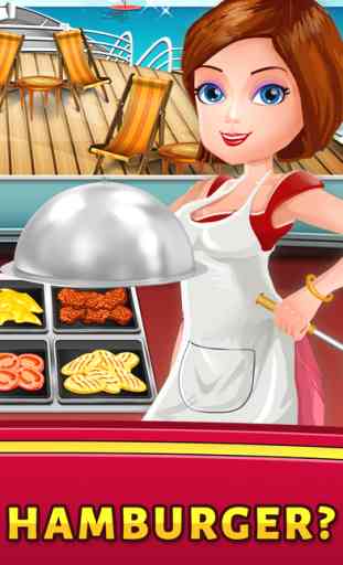 Cruise Ship Cooking Scramble: Master Burger Chef 2