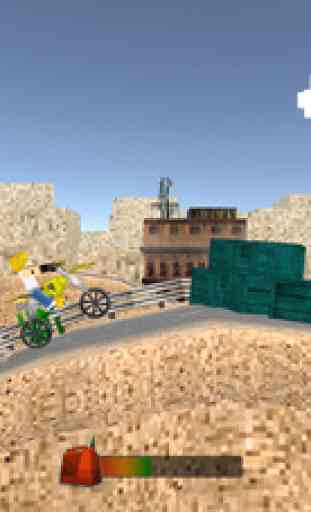 Cubikes | Desert Dirt Bikes Racing & Crafting Game For Free 4